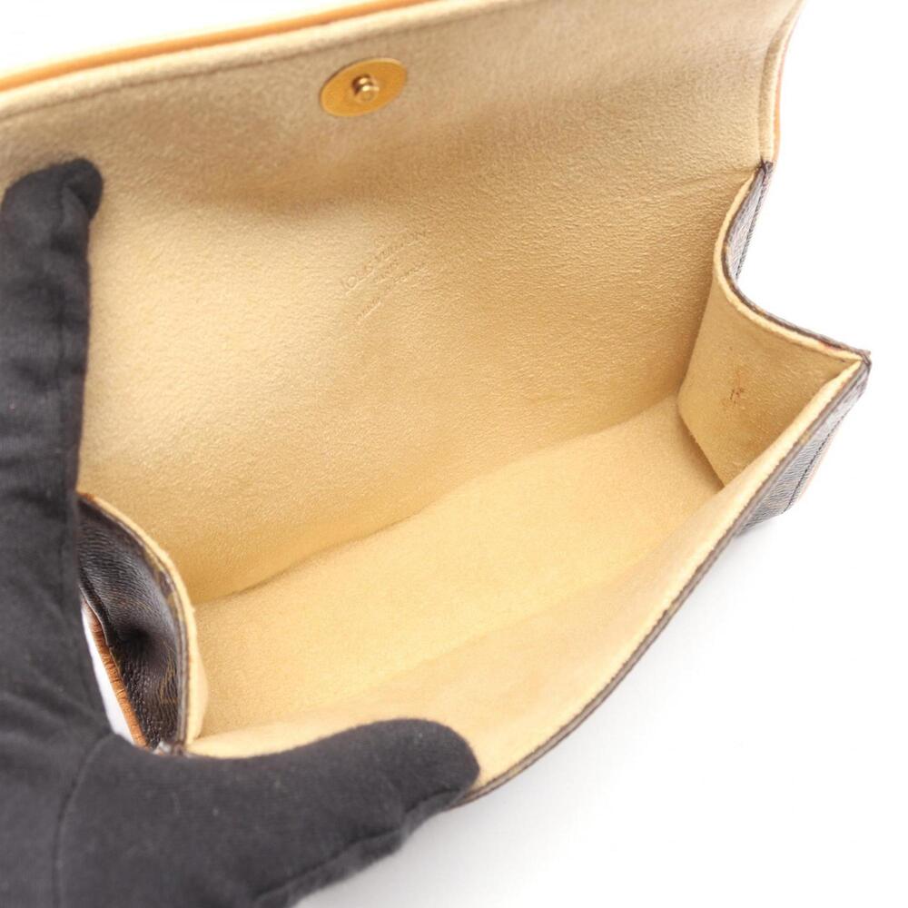 LOUIS VUITTON Brown Monogram Leather Pochette Fanny Pack - Picture 3 of 10